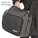 UNISEX BABY CHANGING BAG that Dads love too! LARGE Deluxe MESSENGER style in Grey/Black. 11 pockets & FREE Nappy Changing Mat & Insulated Bottle Bag worth £25. Funky, cool designer look from Filberry. TOP ZIP for quick access. Perfect for Men, Boys, Twins, Toddlers.