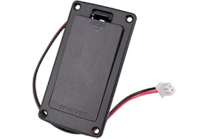 Amagogo 9V Batteriefachdeckel Batteriefach für Aktivgitarre