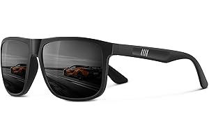 Wrimen-Sonnenbrille-Herren-Damen-polarisiert-UV400-Blend Schutz- Mode-Ultraleicht-Sonnenbrillen-Klassisch-Retro-Rechteckig-Unisex-Outdoor-sport brille-für Fahren-Angeln