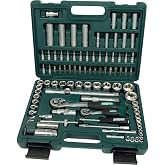 Mannesmann Br&uuml;der M 2055-SL lokma anahtar seti, 1/4 in&ccedil; + 1/2 in&ccedil; 94 par&ccedil;alı,