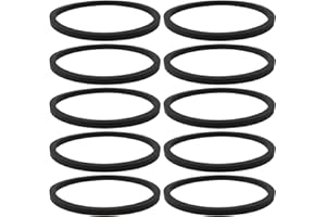 eMagTech Lot de 10 Courroies de Plateau pour Lecteur CD 25 X 28 X 1,5 Mm Compatible avec Cambridge Audio Azur 351C 650C 651C 740C 840C 851C