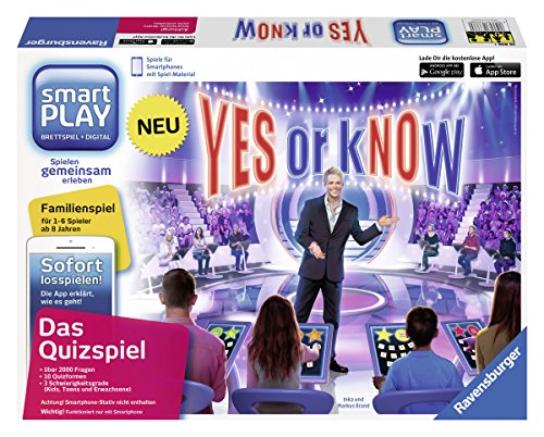 Preisvergleich Produktbild Ravensburger 26806 - Smartplay - Yes or Know, ohne Smartphone-Stativ
