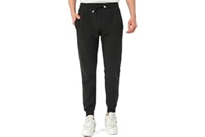 ROSS CAMP Pantaloni da Jogging da Uomo - Pantaloni Sportivi da Uomo Lunghi in Cotone, Pantaloni da Allenamento per Il Tempo Libero, Jogger da Viaggio Moderni