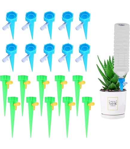 Kit Irrigazione A Goccia Automatico – Spruzzatore A Spillo Per Vasi E Piante – Senza Marca, Multicolore
