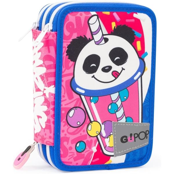 Giochi Preziosi Go Pop – Estuche Triple Speed Con 3 Cremalleras Y