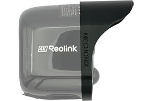 MECHONIX Schutzkappe für Reolink Argus 3 Ultra, 3 Pro, 3E Regenschutzkappe und Sonnenschutzkappe, wetterfestes Design und einfache Montage
