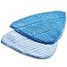 Produktbild VonHaus 2-tiliges Set Mikrofaser Mopp-Pads - Ersatz-Pads aus Mikrofaser aufrechten Dampfmopp (07/883) - 1 x Harte Böden 1 x Teppich