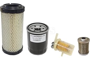 L&S ENGINEERS Filter Service Kit for Volvo EC15 EC15B Diggers