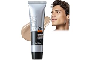 SIYINZU Mens BB Cream Foundation,Tinted Moisturiser BB Cre/am SPF15,Mens Concealer Colour Correcting Cre/am,B/B Crea/m Medium for Cover Blemishes,B/B Crea/m for Even Skin Tone