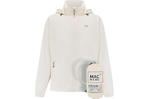 Mac in a Sac Origin II Waterproof Packable Jacket for Men & Women - Windproof, Breathable & Lightweight Unisex Raincoat for Wet Weather