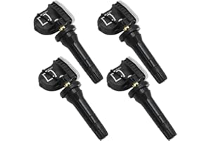 Ollanoos Lot de 4 capteurs de pression des pneus TPMS 2036832 1862980 2318530 pour Ford Ecosport Fiesta Focus Ranger