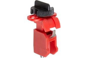 Brady Miniature Circuit Breaker Lockout Systems, 31.24mm x 54.9mm x 24.13mm, TB, Red