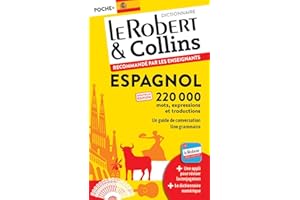Dictionnaire Le Robert & Collins Poche Plus espagnol et sa version numérique à télécharger PC - Nouvelle édition