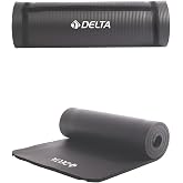 Delta Konfor Zemin 15 MM Taşıma Askılı Pilates Minderi Yoga Matı, Lila, 15 MM