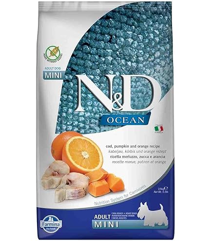 Farmina N&D Ocean Adult Mini Dog Food | Codfish & Orange