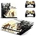Produktbild Playstation 4 + 2 Controller Aufkleber Schutzfolie Set - Dying Light /PS4