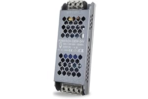 NUOVA GERMANY Alimentatore Professionale 4.1A DC 24V Striscia Led Trasformatore Ampere Stabilizzato AC110/220V Ultra sottile (24V, 100W)