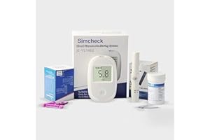 AIDODIA Appareil GlycéMie, Glucometre Pour GlycéMie Minimalement Invasif, Lecteur GlycéMie Portable, Mesure Rapide De 5-8 Secondes, Convient Pour Un Usage Domestique Et ExtéRieur.