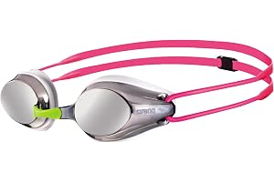 ARENA unisex - barn Arena Kinder Wettkampf Schwimmbrille Tracks Junior simglasögon (1-pack)