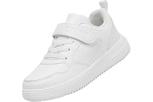 Dhinash Zapatillas Deportivas Sin Cordones para Niños Zapatillas Casual Zapatos para Uniformes de Escuela Calzados para Correr en Asfalto Exterior Interior Zapatos de Running Talla 30-39