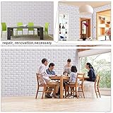 UMmaid Stick Tapete 3D Brick Wall Sticker Selbstklebendes Wandpaneel Wand Dekoration 60X30CM (10pc) - 5