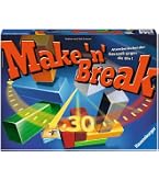 Ravensburger Make 'N' Break - Gioco Da Tavolo In Italiano, 2-5 Giocatori, Dagli 8 Anni, Sfida Di Costruzioni Con Mattoncini E Timer - 4