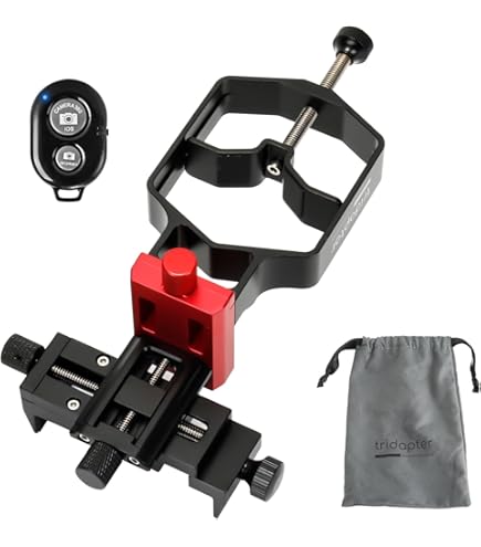 Supporto Per Cellulare Telescopico Neewer - Universale, Per Telescopi E Microscopi, In Metallo, Diametro 26-52mm - Foto 6