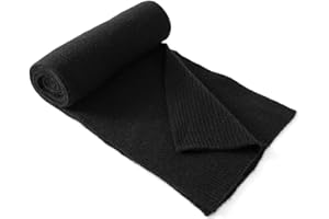 Lallier Sciarpa a coste classica in misto lana e cashmere Sciarpa invernale ultra morbida per donne e uomini con confezione regalo