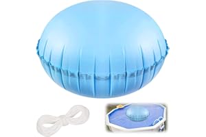 SPERMUOY Poolkissen Winter Poolkissen Luftkissen Pool,120x120cm Pool Luftkissen Winter,Winter Schluss Luftkissen,Pool Überwinterendes Luftkissen,poolkissen Für Pool Abdeckplane Tragbares Aufblasbares