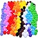 Produktbild Pompons für Handwerk und Hobbybedarf 0,9 Zoll, 200 Stück, Mehrfarbig