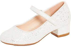 Lora Dora Chaussures Mary Jane de fête à Talon Bas avec Bride pour Fillettes