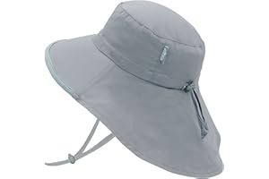 Jan & Jul Chapeau de Soleil à Larges Bords pour Les Filles, la Protection Anti-UV 50+ UPF