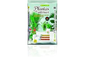 Infertosa | Sustrato para Plantas de Interior 20L | Sustrato de estructura semigruesa, para Siembra y Transplante de Plantas Verdes de Interior | Máxima Oxigenación - CIEMHUS