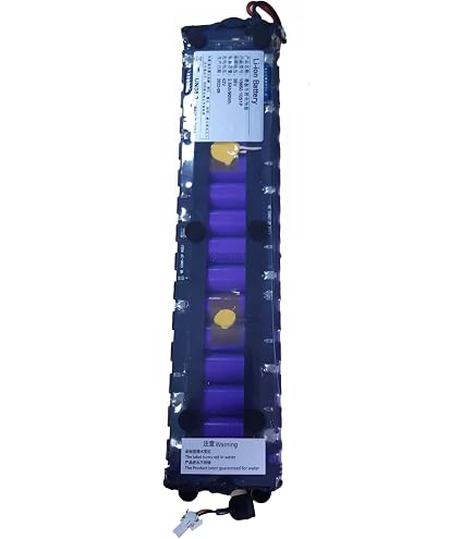 HSSYTZOUL Batterie 36V 6AH/7.8AH/9.6AH Lithium-Ion Pour Scooter Électrique – Étanché + BMS Intelligent, Recharge Rapide