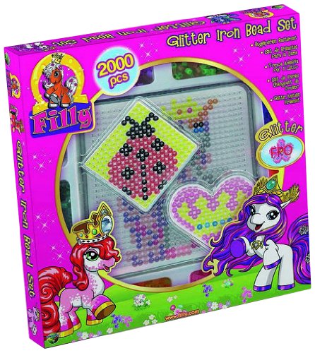 Dracco ut22344 Filly World paillettes Kit perles à repasser