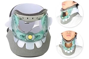 FOTABPYTI Neck Brace, Neck Cloud Neck Traction, Cervical Neck Collar, Adjustable Cervical Traction Device Neck Pain Relive Collar Neck Care Recover Tool