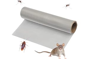 Midyrrg Fine Wire Mesh 304 Stainless Steel Mesh Roll Metal Mesh 100 Mesh Sheet Metal Gauze Mesh for Filter Mesh, Filtration Cloth, Home(30 X 100cm)