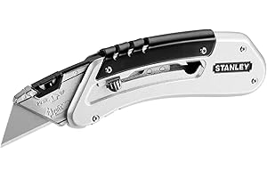 STANLEY Sliding Pocket Knife, Reliable & Durable, For Quick and Easy Cutting & Trimming, ‎0-10-810