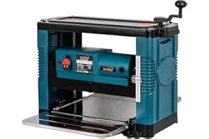 KATSU TOOLS KATSU 1850W Thicknesser 330mm Electric Woodworking Planer Multi-Function Bench Top Wood Planing Machine 100772