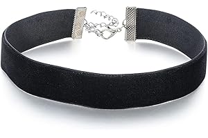 YIZHIXIANGQ Gothic Halskette Damen, Vintage Choker Damen, Schwarzer Choker Samt, Choker Kette Damen, Schwarze Choker, Lolita-KostüMzubehör für Die Karnevals-Maskerade-Party