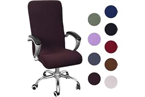 ‎SOUARTS Souarts Bezug für Bürostuhl Bürostuhl-Bezug Abnehmbare Elastische Universal Stretch Stuhlhussen Stuhlbezug Computer Stuhl Schreibtischstuhl Drehstuhl Office Chair Abdeckungen Hussen