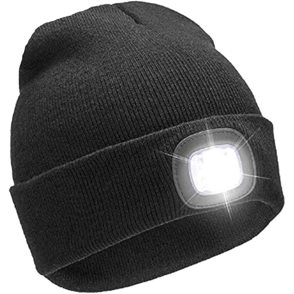 RockJock Bonnet Chaud Longue Durée Avec Lumière LED 3