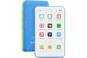 JOLIKER Reproductor MP3 con con Bluetooth y WiFi, 132GB Reproductor de Música con 4.0" Pantalla Táctil, Altavoz HD Integrado, Reproductor MP4 Android 13 OS con Spotify, Audible, Pandora, Deezer, App Sore