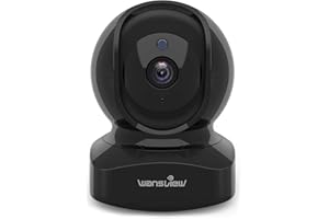 Wansview Kamera Ip Wlan Ip, Kamera do Monitoringu Wifi 1080P, Czarna