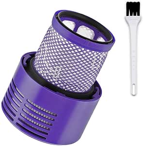 Queta Filtro per Dyson V10 Filtro di Ricambio Lavabile per Aspirapolvere Dyson  V10 SV12 Serie, con Spazzolino di Pulizia, Filtro di Ricambio per Dyson V10  SV12 Serie : Amazon.it: Casa e cucina