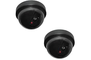 Innova Brands Round Fake Dummy Camera With Led Outdoor Indoor Security CCTV Security Flashing LED Light (2)