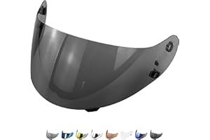 Everalo Visiere Casque Compatible avec Hjc CS15 - IS16 - FG15 - TR1 - FS11 - CLSP - CLST 2 - CSR1 - Ecran HJ09 - Visière Casque Anti-Rayures (Noire 70%)