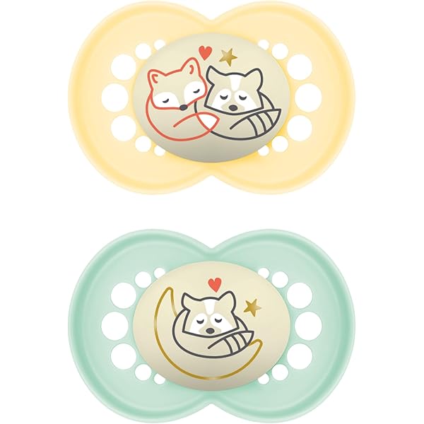 Ciucci MAM Day & Night Silicone - Set 3 Pezzi Per Neonati 6+ Mesi - SkinSoft™ Senza BPA - Foto 4