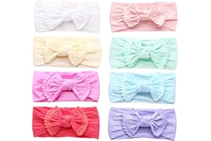 COUXILY Bebe's Topos Diadema Venda elástico y suave estupenda para los niños, infante, bebé, niño