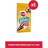 Pedigree Rodeo K&ouml;pek &Ccedil;iğneme &Ccedil;erezi, 70 G, 5 Adet